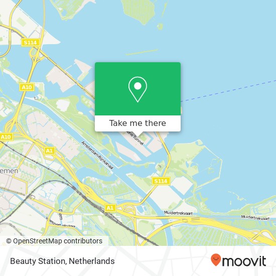 Beauty Station, Emmy Andriessestraat map