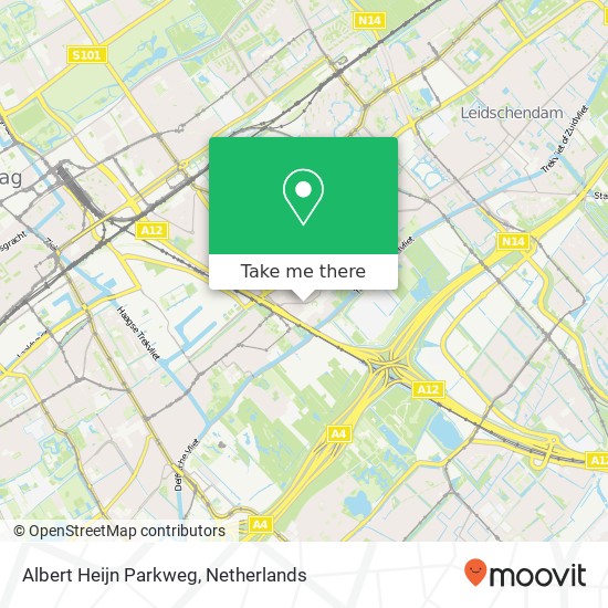 Albert Heijn Parkweg, Parkweg 30 map