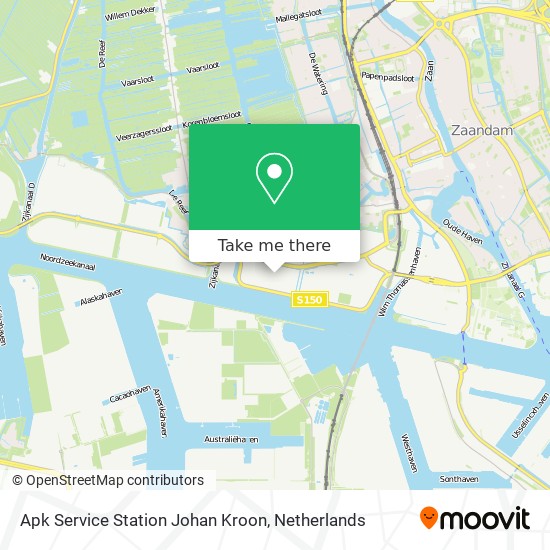 Apk Service Station Johan Kroon Karte