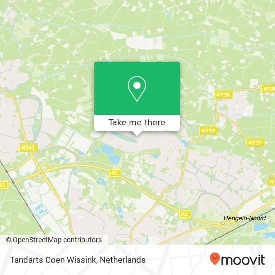 Tandarts Coen Wissink, Grenoblestraat map