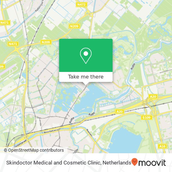 Skindoctor Medical and Cosmetic Clinic, Bergse Dorpsstraat 18A map