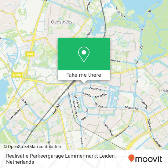 Realisatie Parkeergarage Lammermarkt Leiden, 2312 Leiden map