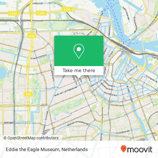 Eddie the Eagle Museum map