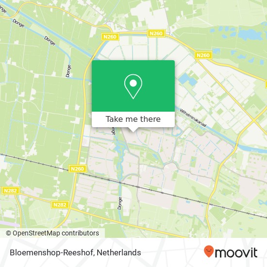 Bloemenshop-Reeshof, Naardenstraat 123 Karte