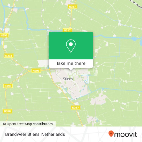 Brandweer Stiens map