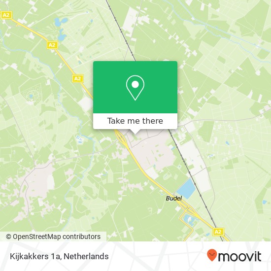 Kijkakkers 1a, 6026 Maarheeze map