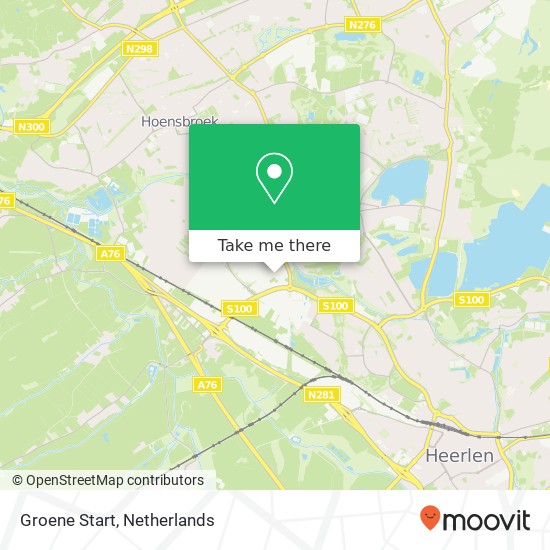 Groene Start, Wijngaardsweg 34 map