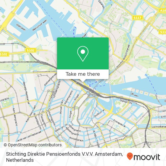 Stichting Direktie Pensioenfonds V.V.V. Amsterdam, 1013 Amsterdam Karte