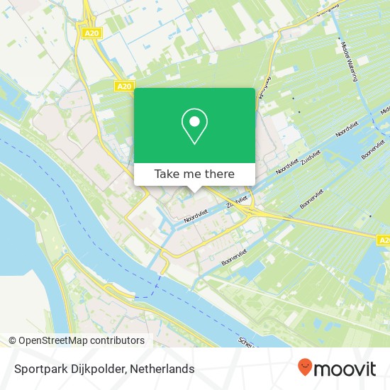 Sportpark Dijkpolder, Lavendelstraat 2 map