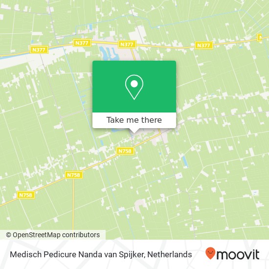 Medisch Pedicure Nanda van Spijker, Bolsterslag 4 map