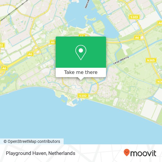 Playground Haven, Parkwerf map