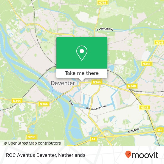 ROC Aventus Deventer, Snipperlingsdijk 1 map