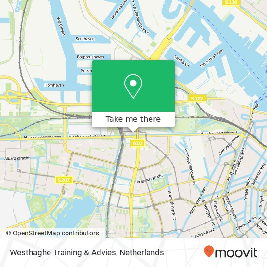 Westhaghe Training & Advies, Kingsfordweg 151 map