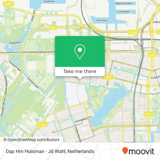 Dap Hm Huisman - Jd Wahl, Troelstralaan 40 map