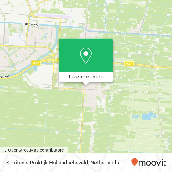 Spirituele Praktijk Hollandscheveld, Ds Kooimanstraat 9 map