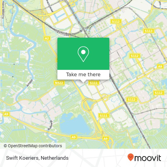 Swift Koeriers, Kollenbergweg 78 map