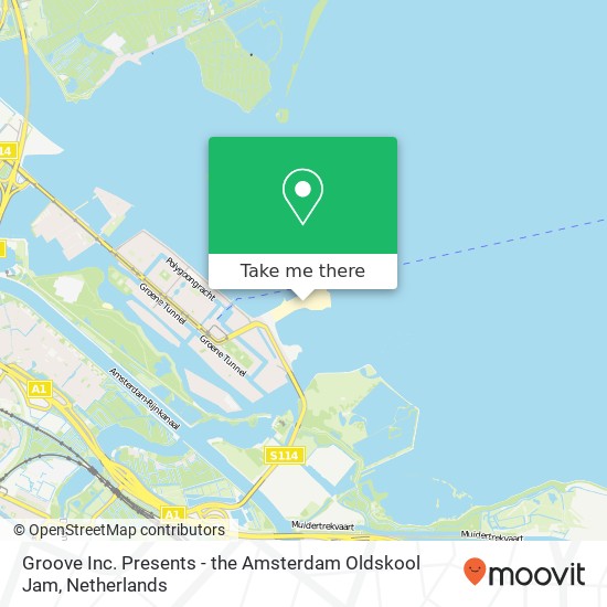 Groove Inc. Presents - the Amsterdam Oldskool Jam map