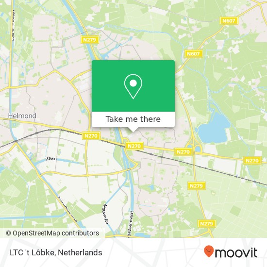 LTC 't Lôbke, Nemerlaerhof 72 map
