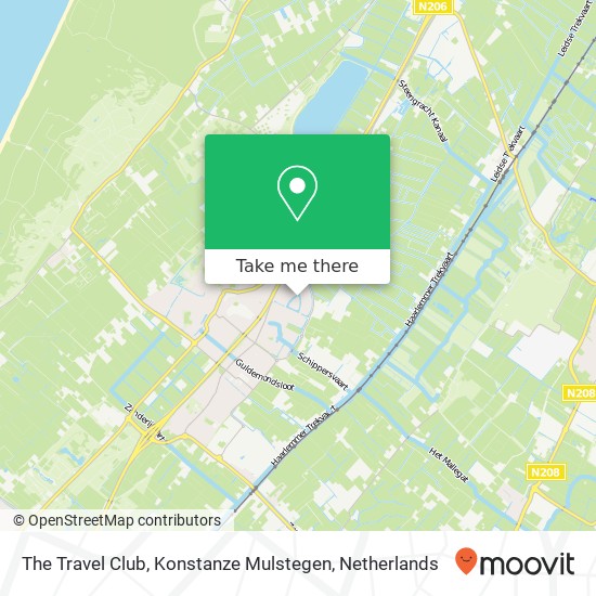 The Travel Club, Konstanze Mulstegen map