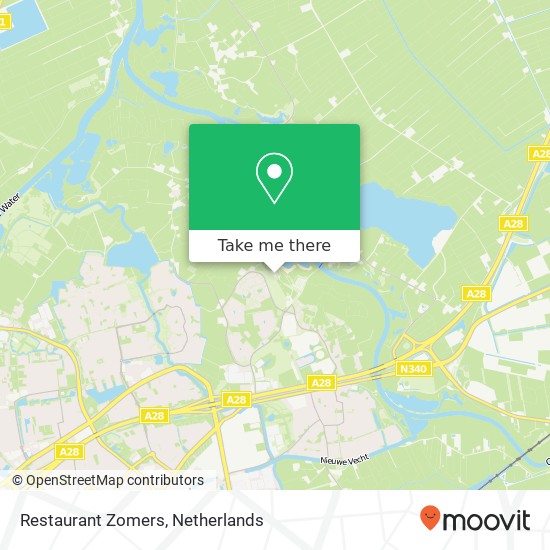 Restaurant Zomers, Haersterveerweg 27 map