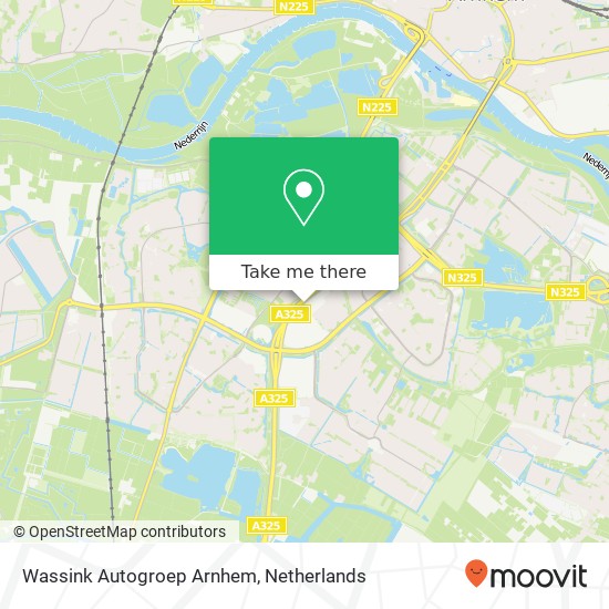 Wassink Autogroep Arnhem, De Overmaat 31 map