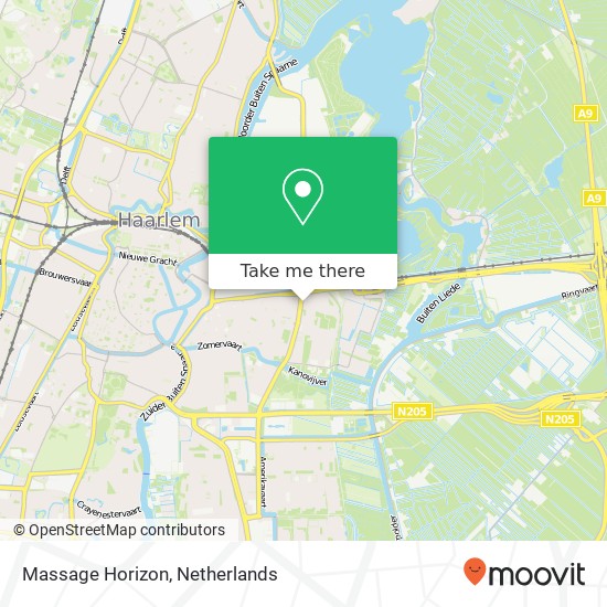 Massage Horizon, Prins Bernhardlaan map