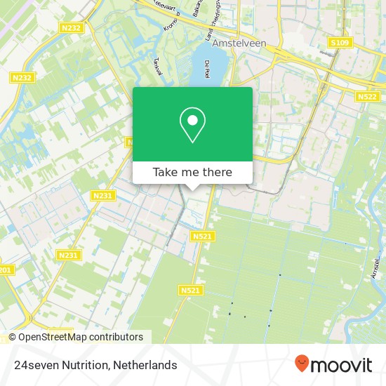 24seven Nutrition, Bouwerij 98 map