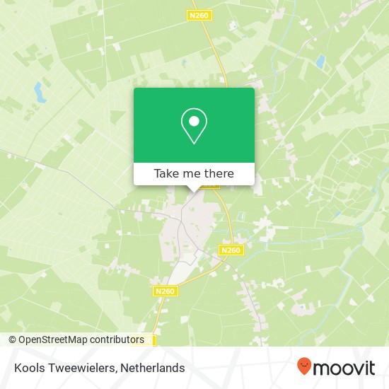 Kools Tweewielers, Goedentijd 25A map