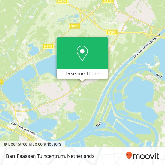 Bart Faassen Tuincentrum, Heerstraat Zuid 45 map