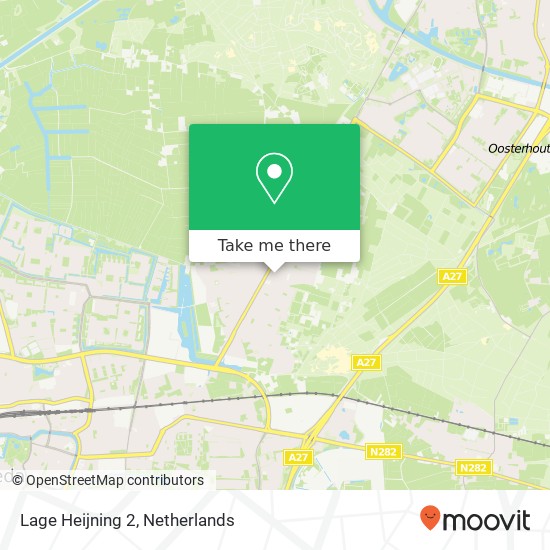 Lage Heijning 2, 4847 SL Teteringen map