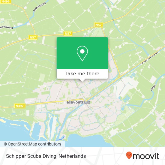 Schipper Scuba Diving, Jacob van Heemskerkstraat 18 map