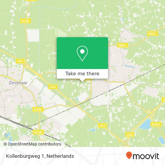 Kollenburgweg 1, 6942 NA Didam Karte