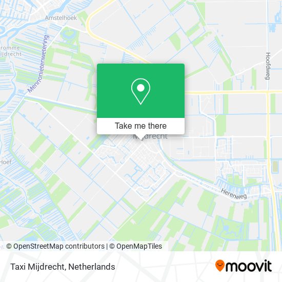 Taxi Mijdrecht map