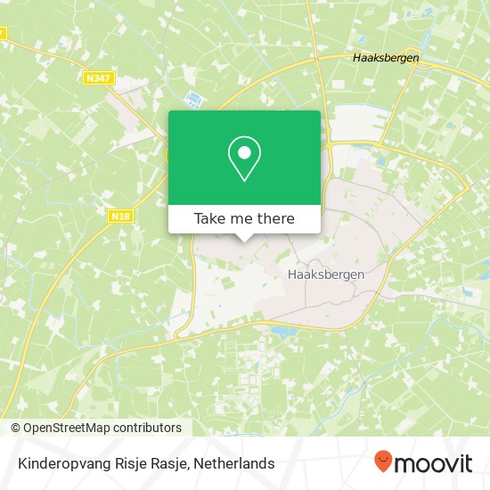 Kinderopvang Risje Rasje, Cornelis Trooststraat 26 Karte