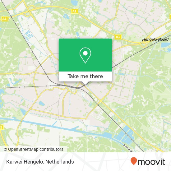 Karwei Hengelo, Enschedesestraat 127 Karte