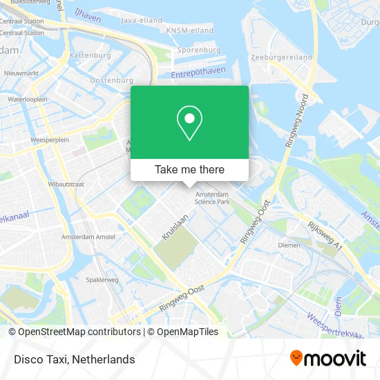 Disco Taxi map