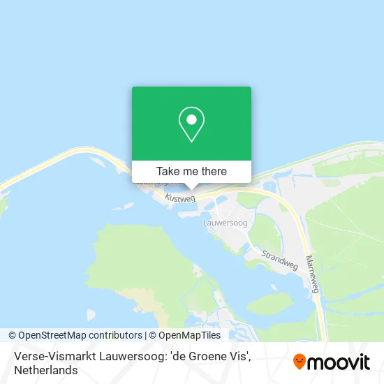 Verse-Vismarkt Lauwersoog: 'de Groene Vis' map