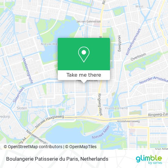 Boulangerie Patisserie du Paris map