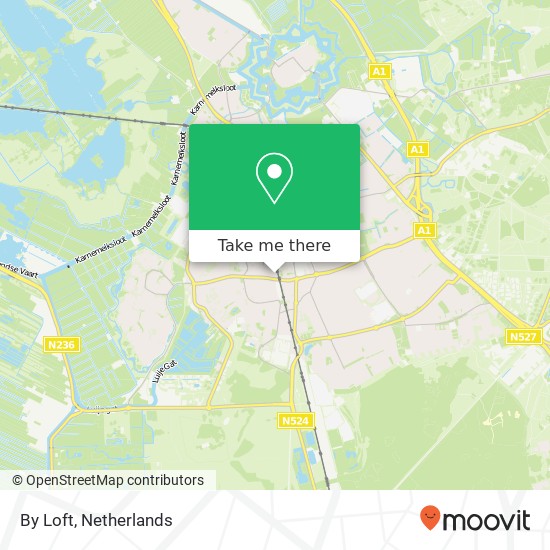 By Loft, Spiegelstraat 10A map