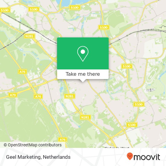 Geel Marketing, Van Sonsbeeckstraat 13 map