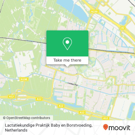 Lactatiekundige Praktijk Baby en Borstvoeding, Middenburcht 139 map