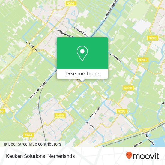 Keuken Solutions, Teylingerlaan map