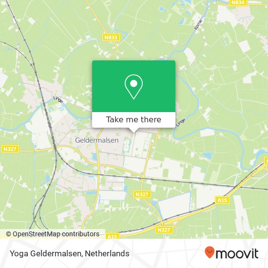 Yoga Geldermalsen, De Panoven 25 Karte