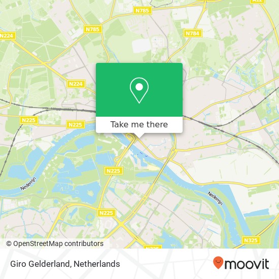 Giro Gelderland, Weerdjesstraat map