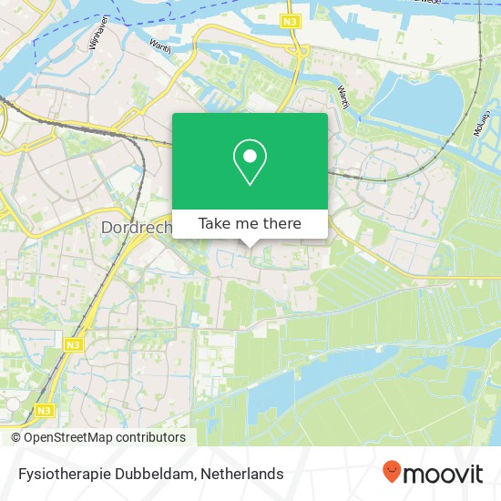 Fysiotherapie Dubbeldam, Gravensingel 1009 Karte