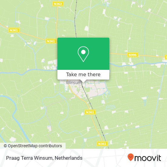 Praag Terra Winsum map