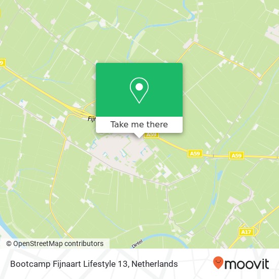 Bootcamp Fijnaart Lifestyle 13, Brabantse Bellefleur map