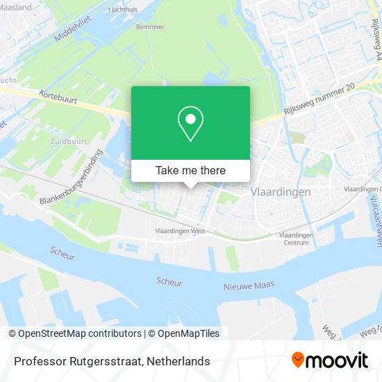 Professor Rutgersstraat map