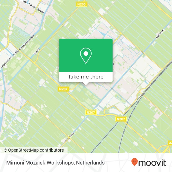 Mimoni Mozaïek Workshops, Smedenweg 38 map