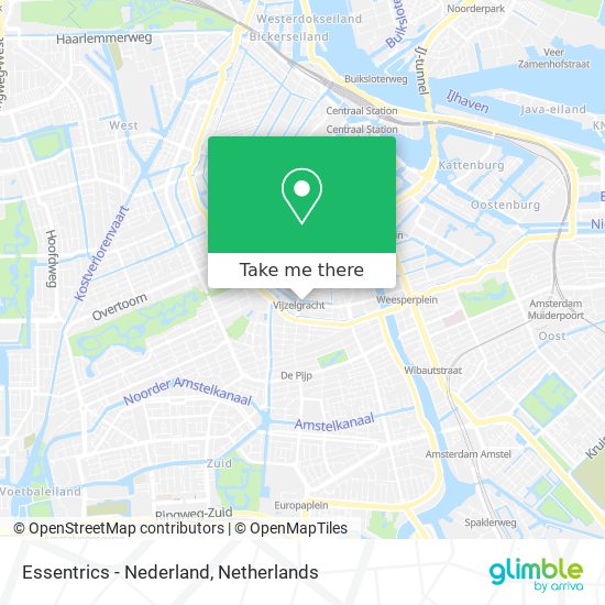 Essentrics - Nederland map
